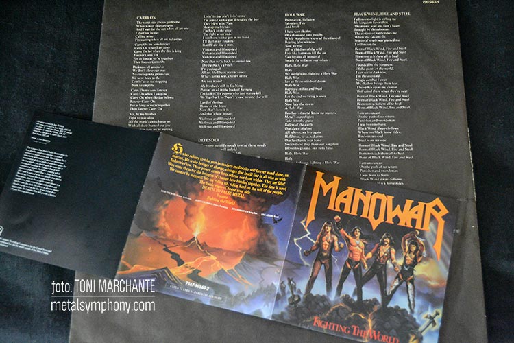 Manowar: su histórico “Fighting the world” cumple 35 años