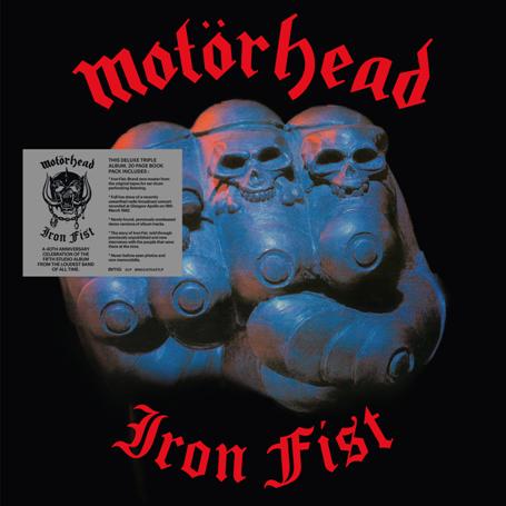 Motörhead: "Iron Fist" tendrá edición especial por su 40 aniversario