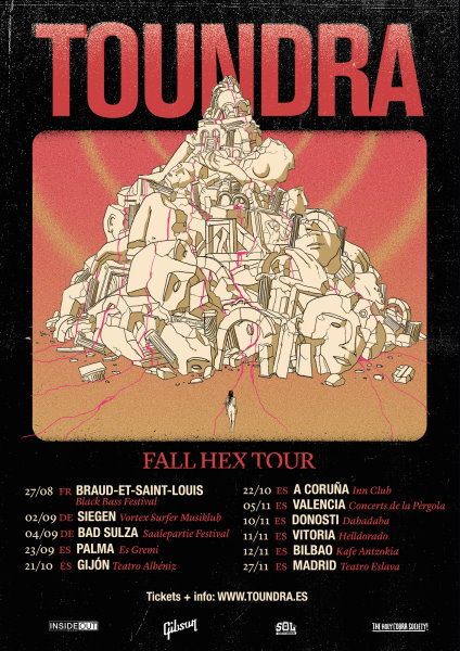 Toundra anuncian más fechas presentando su disco "Hex"