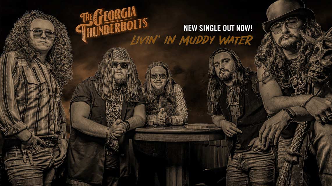 The Georgia Thunderbolts, nuevo single «Livin’ In Muddy Water»