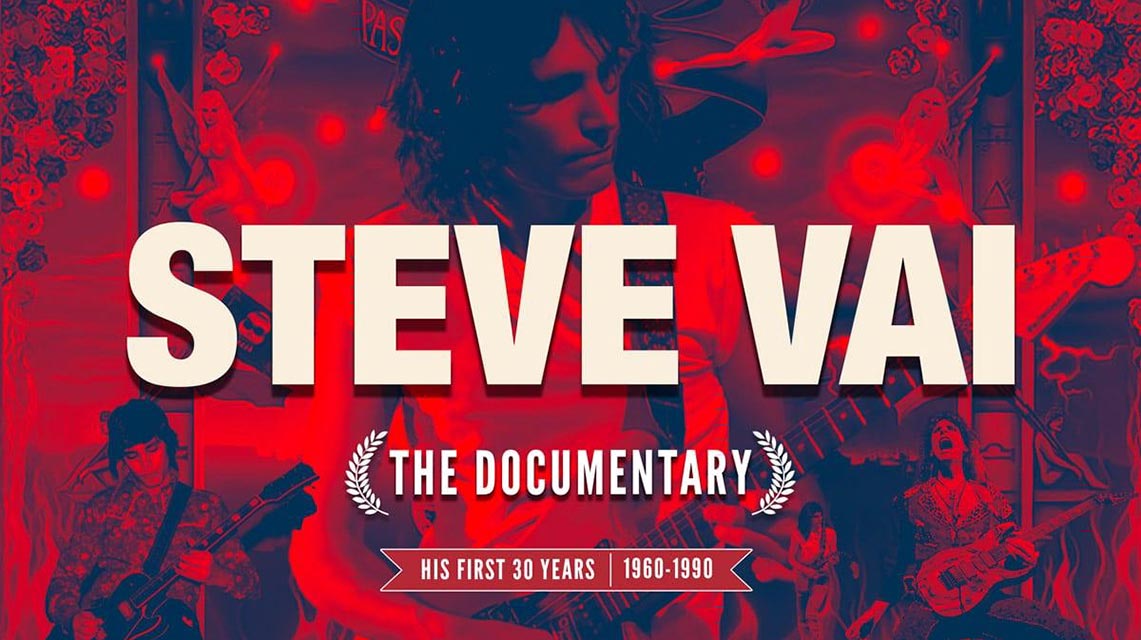 Steve Vai: Sus primeros 30 años de carrera en un documental