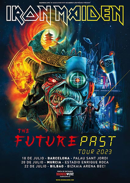 Iron Maiden: The Future Past Tour pasará por España en 2023