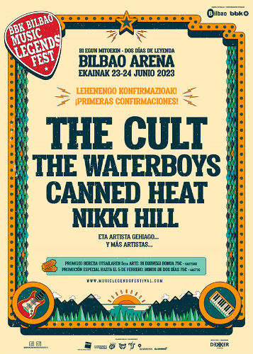 BBK Bilbao Music Legends Fest'23: Primeras confirmaciones