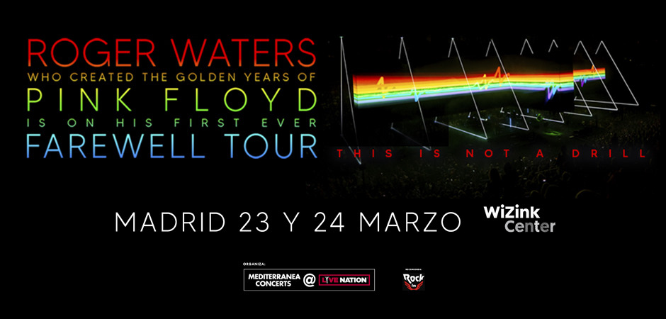 Roger Waters y su “This is not a drill” llega a finales de mes a España