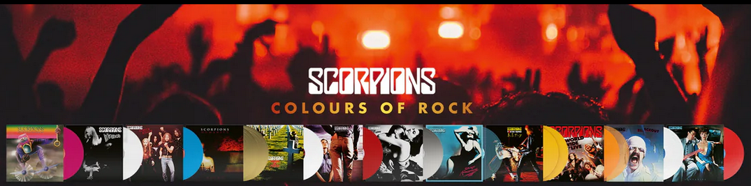 Scorpions: BMG reedita sus destacados en "Colours of Rock"