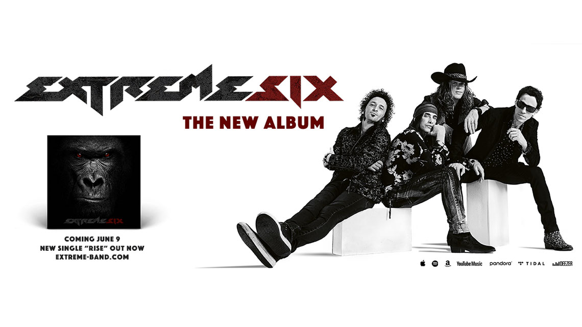 Extreme presentan sus nuevos singles de «Six»