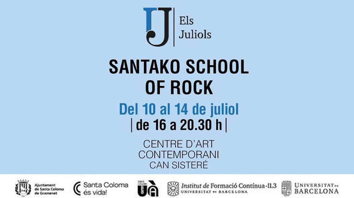 Santako School Of Rock 2023: Detalles de la nueva edición