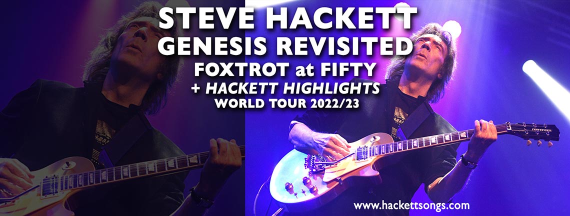 Steve Hackett Trae A España Su Foxtrot At Fifty+Hackett Highlight Tour