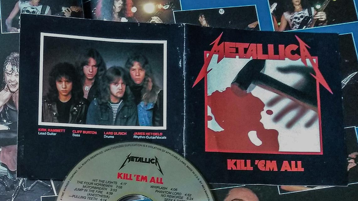 "Kill 'Em All" de Metallica cumple 40 años