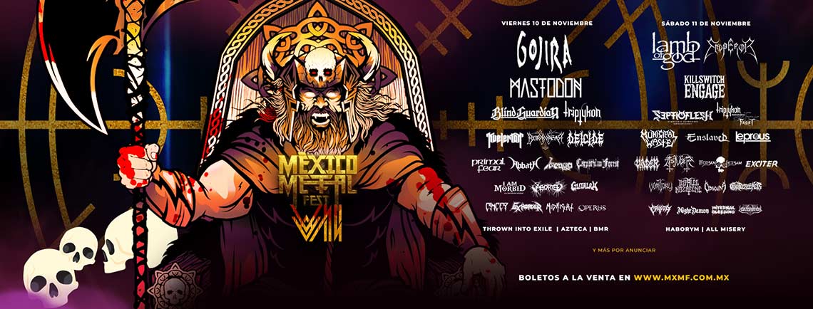 México Metal Fest: Llega su nueva edición en Noviembre