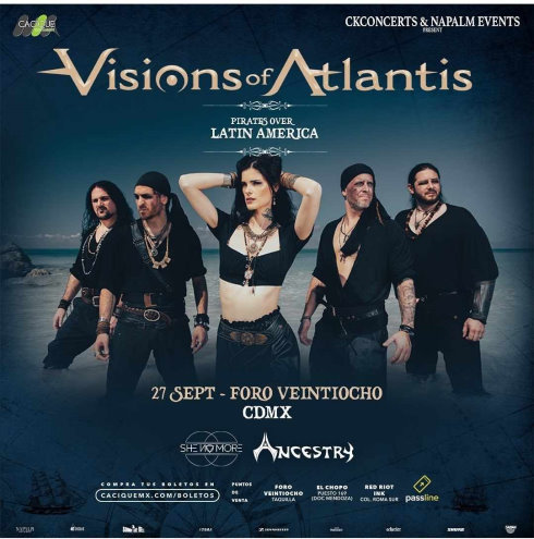 Visions of Atlantis llegan a CDMX