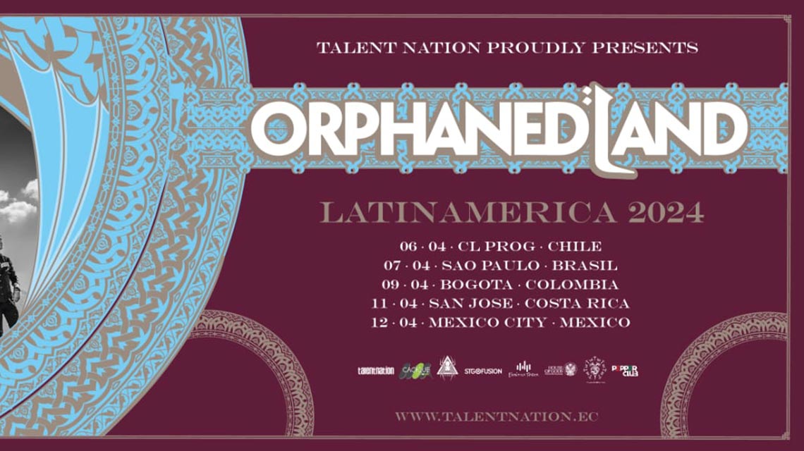 Orphaned Land: Se acerca su gira por Latinoamérica