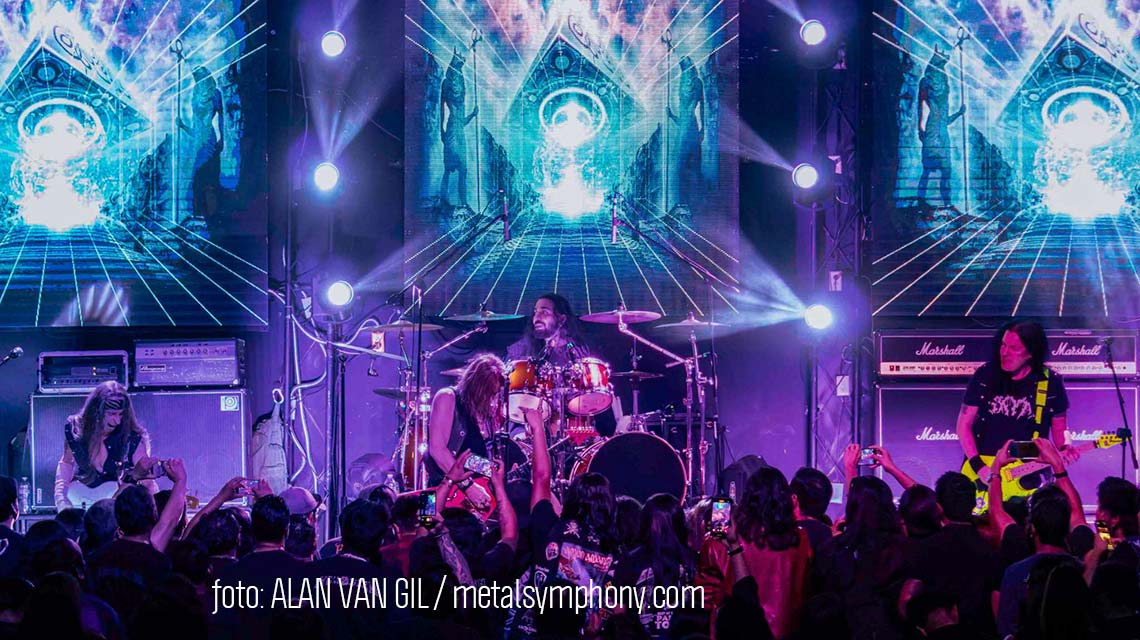 Gamma Ray brillaron en su regreso a México