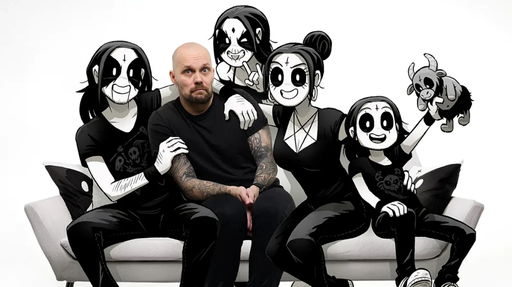 J.P. Ahonen, diez años dando vida a Belzebubs: una nueva etapa entre animación, cómics y black metal J.P. Ahonen, diez años dando vida a Belzebubs: una nueva etapa entre animación, cómics y black metal