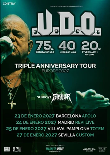 udo-spanish-tour-2007-1 U.D.O.: 40 años de acero, 75 años de leyenda