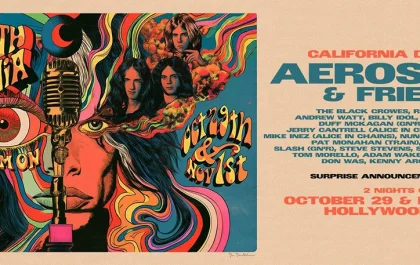 Aerosmith vuelve a escena con “California, Dream On: Aerosmith & Friends”