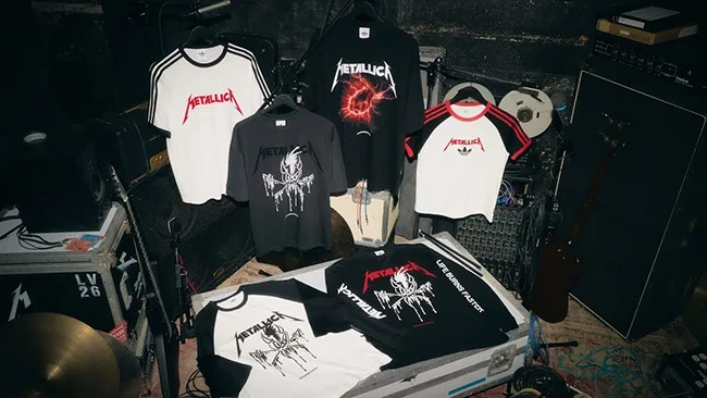 metallica-adidas-3 Metallica y Adidas unen fuerzas en una colección ligada a Sphere