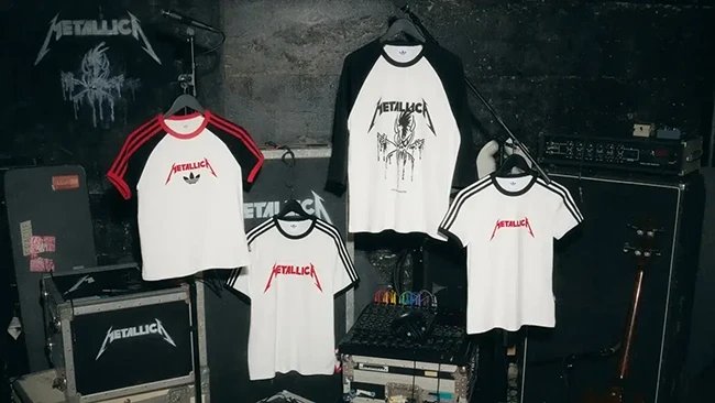 metallica-adidas Metallica y Adidas unen fuerzas en una colección ligada a Sphere